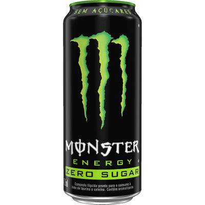 sugar Monster Energy Zero Açucar LT 473ml (06) - Coca-Cola FEMSA