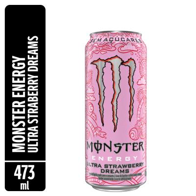 Monster Ultra Strawberry LT 473ml (06) - Coca-Cola FEMSA